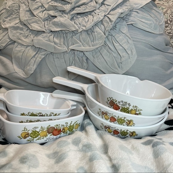 Corningware Vintage Spice of Life Pattern 6 Piece Set - Picture 1 of 7